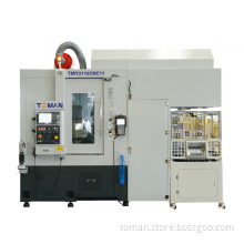 cnc motorcycle gear hobbing machine price with chamfering